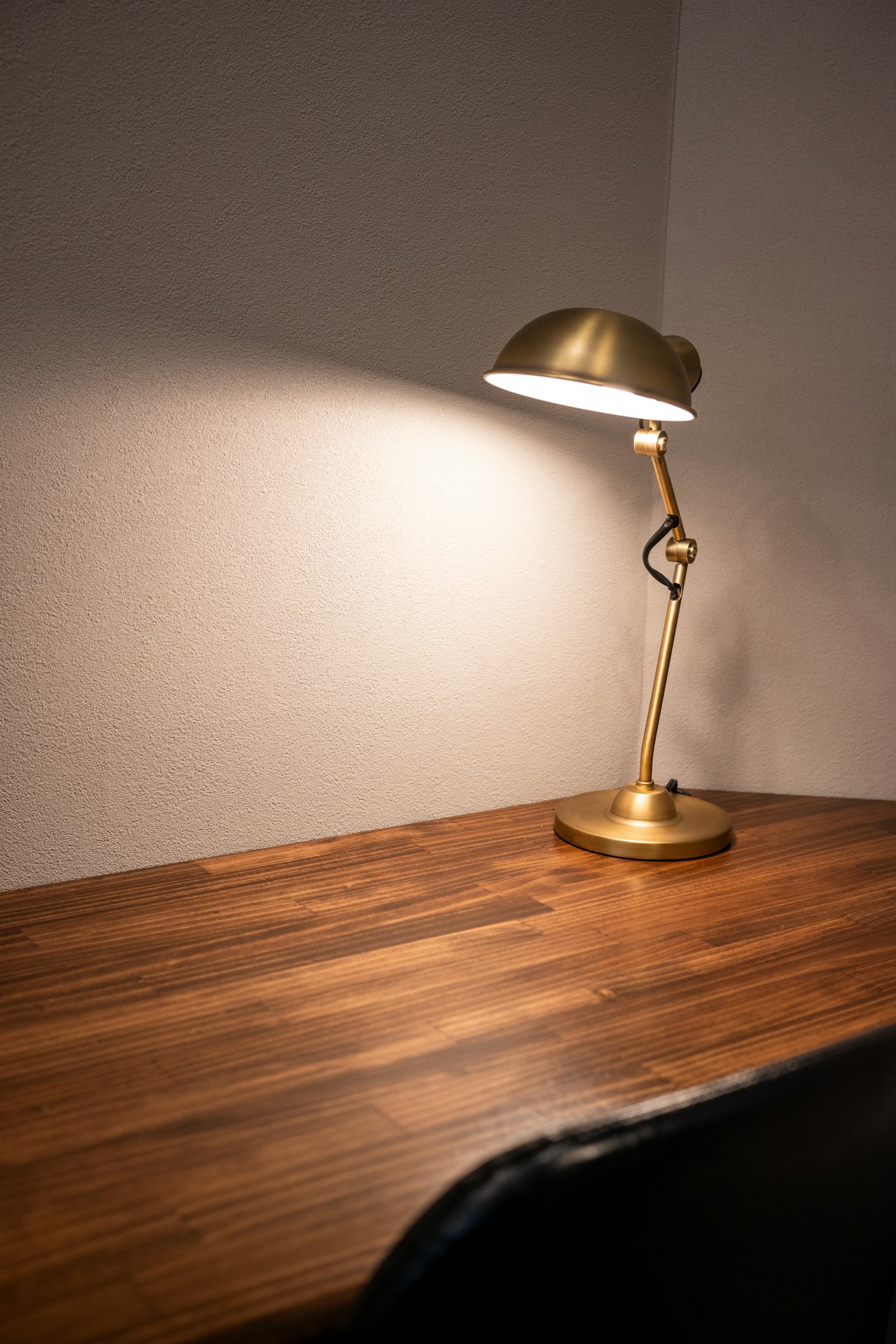 Brass Desk Lamp